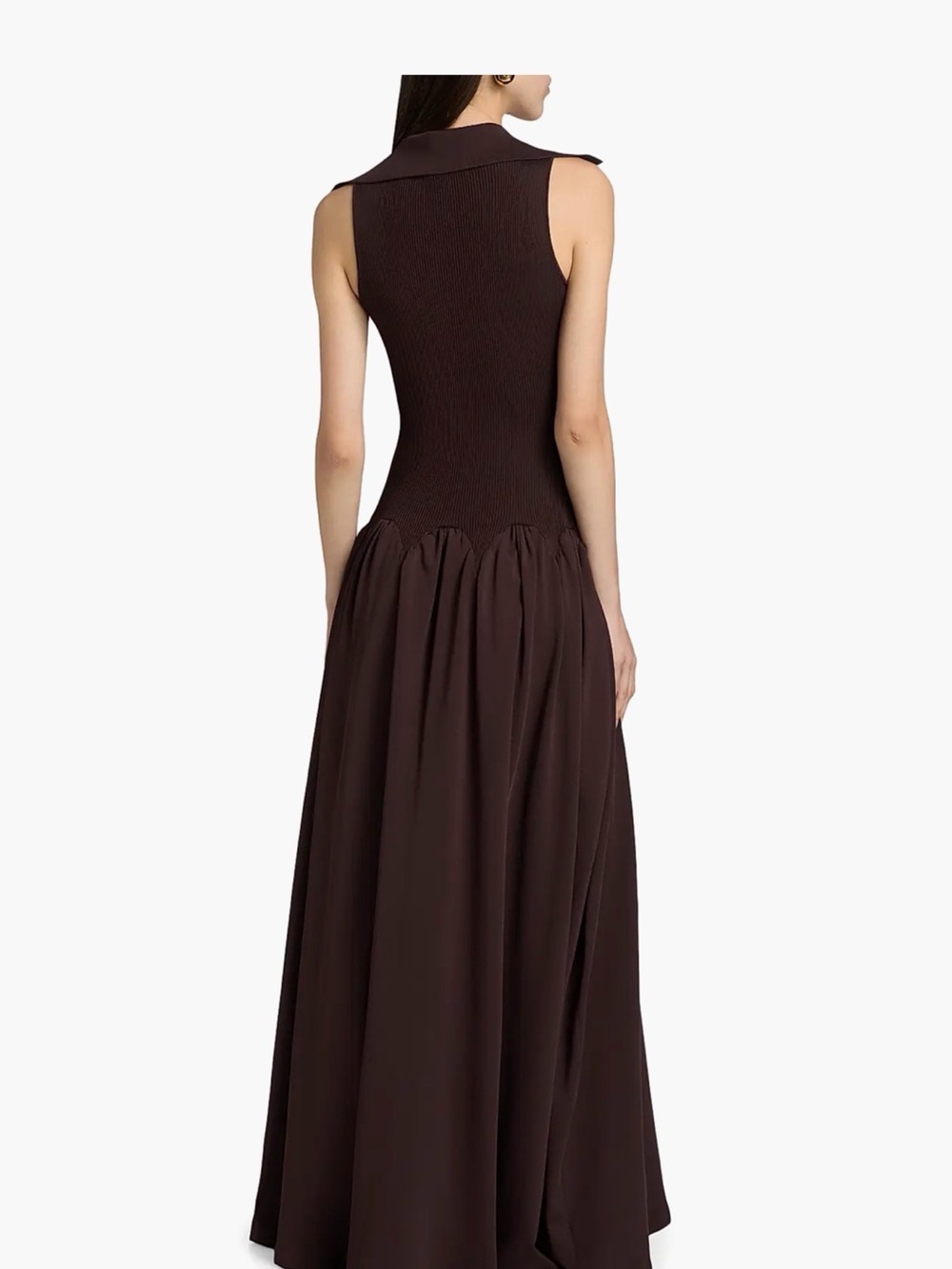 Self-Portrait
Rib-Knit V-Neck Maxi Dress - Picture 6 of 7